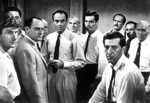 Twelve angry men - the judgemental reaction people fear from their board or shareholders. 