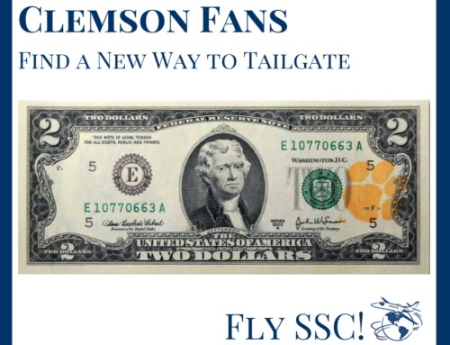 Clemson Tailgating Boosters Enjoy Charter Flights to Away Games