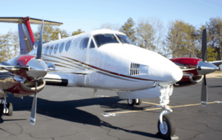 King Air On Ramp